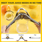 Solara Lemon Squeezer (Stainless Steel)