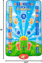 Kids Electronic Muslim Prayer Mat , Interactive Islamic Learning Rug with Quran Surahs, Adhan, Duas & Salah Guidance