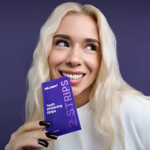 Teeth Whitening Strips for Sensitive Teeth – 14 Strips