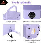 Mini Washing Machine – Foldable Portable Washer with Spin Dryer